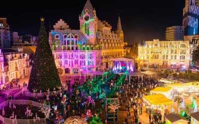 Gürcistan BATUM NOEL PAZARI TURU